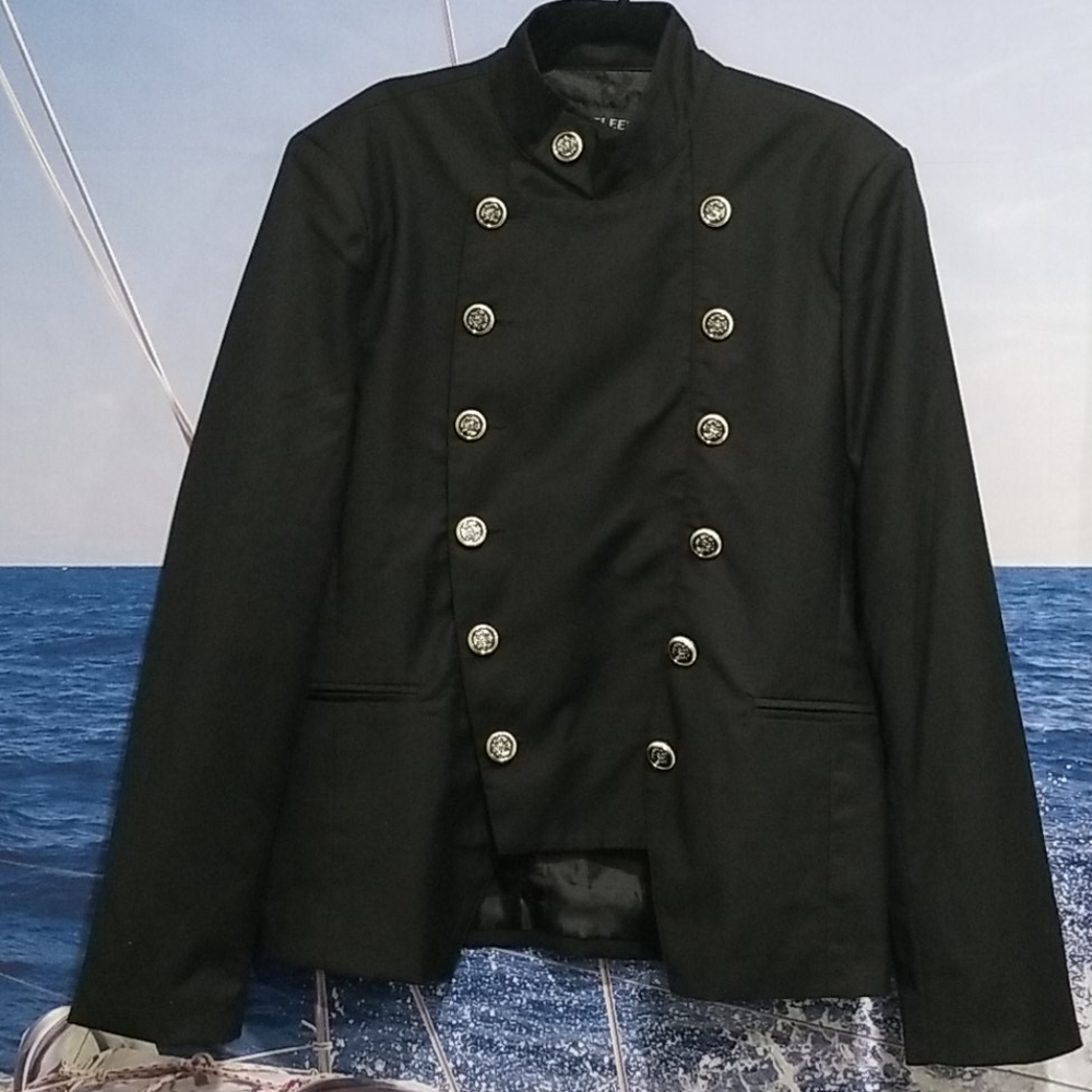 Thelees Homme Men's Military Style Blazer